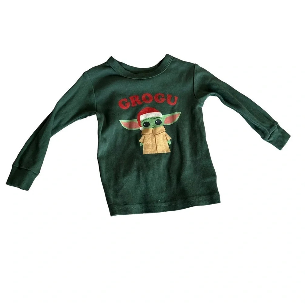 Gap Star Wars Grogu baby christmas long sleeve 12-18 months